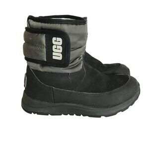 Ugg Kids Black & Gray Thinsulate Winter Boots Size 13